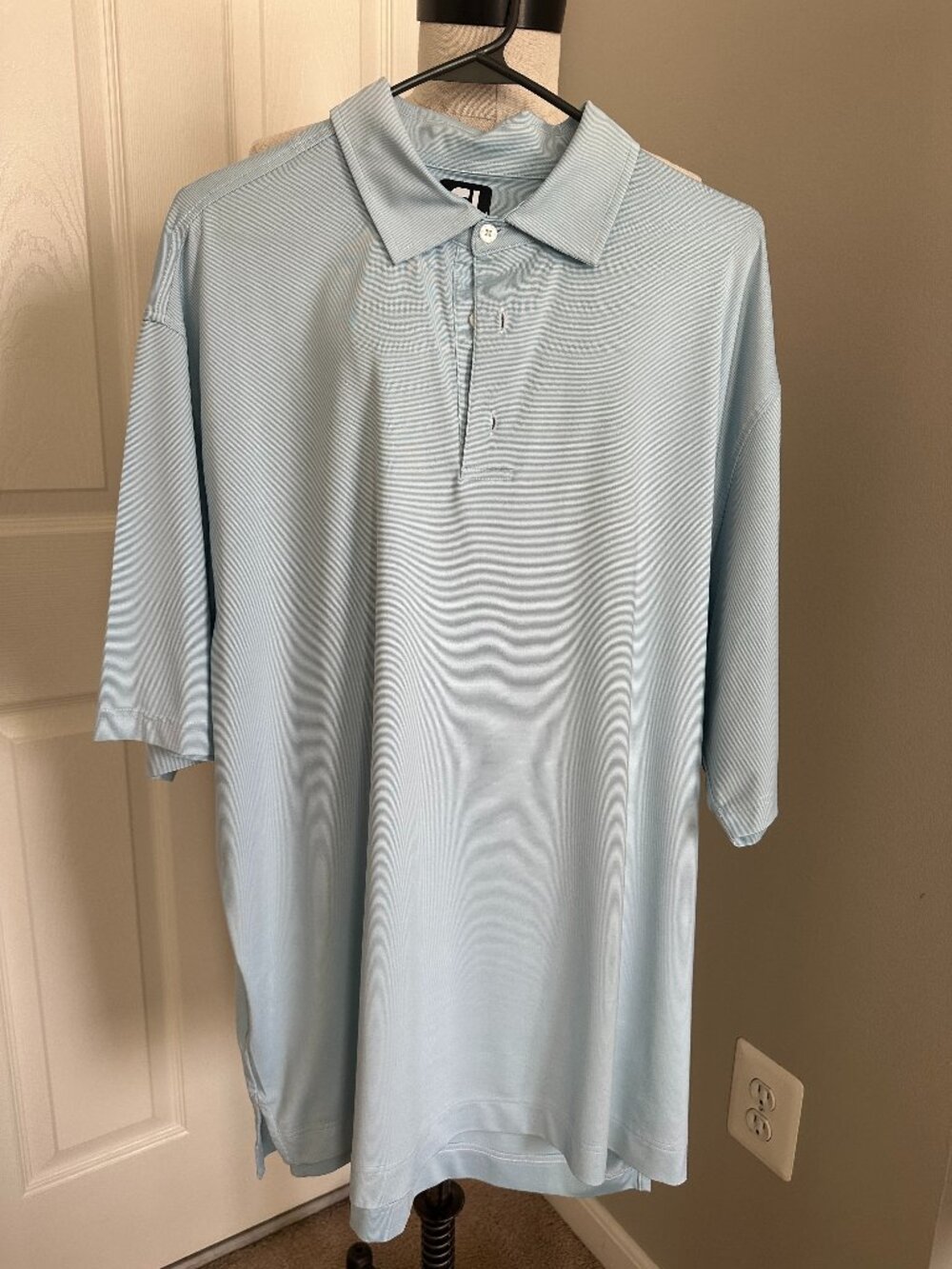 Men's FootJoy Golf Polo in XL Light Blue